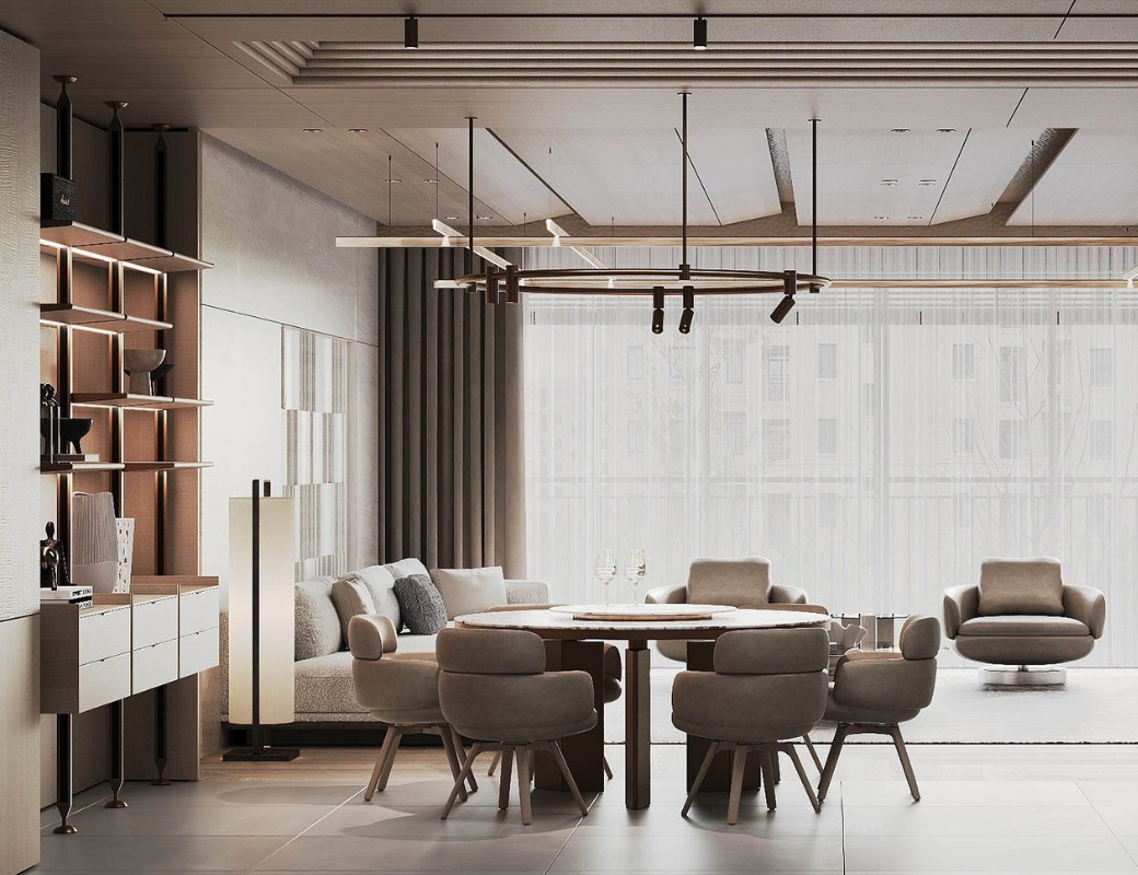 Thiết Kế Căn Hộ Hạng Sang Quiet Luxury